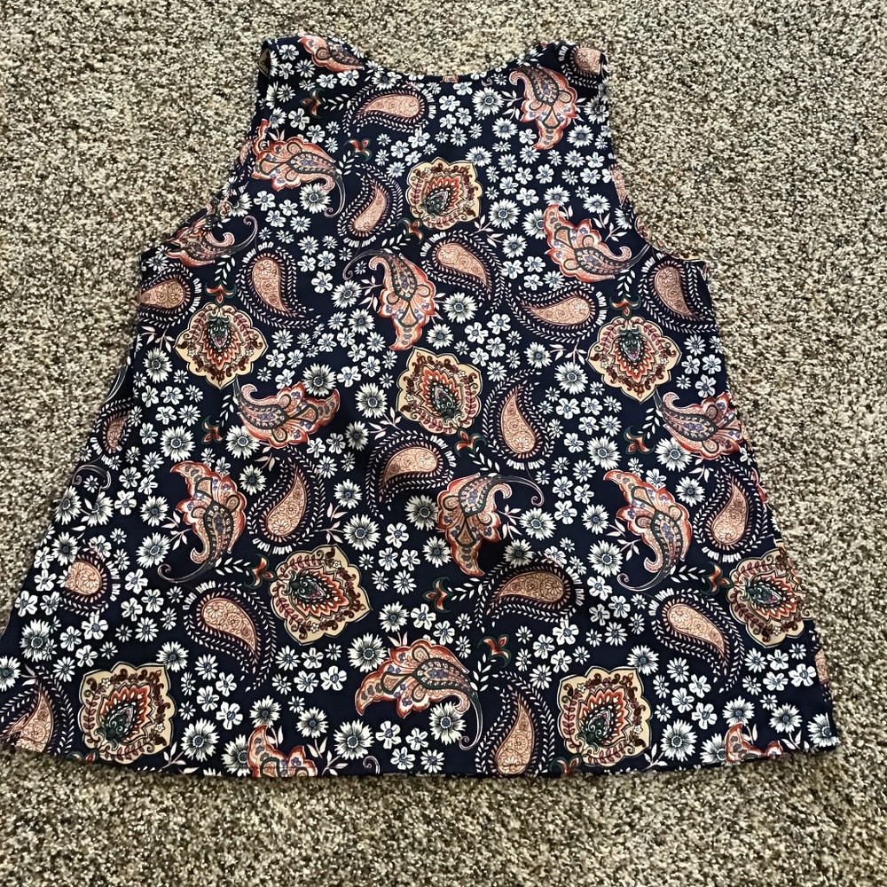 Emory Rose Sleeveless Blouse Sz L - Picture 7 of 7